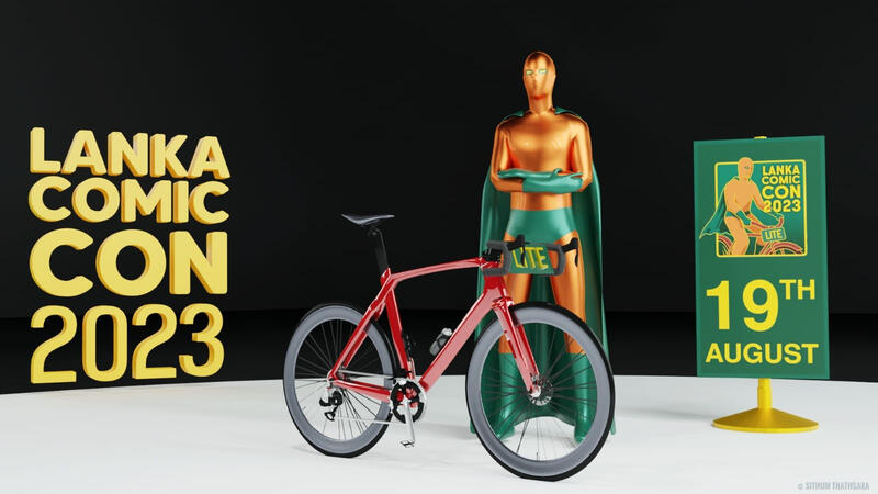 Lanka Comic Con 2024 - fan poster